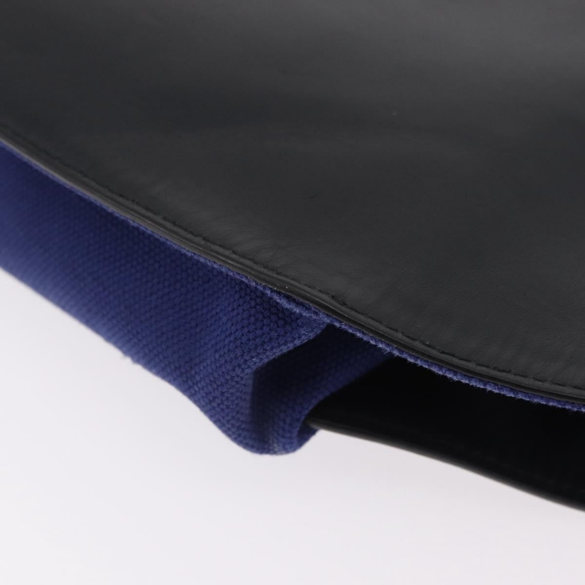 Balenciaga Navy Neo Lift Waist Canvas And Leather Blue Canvas Handbag (Pre-Owned)