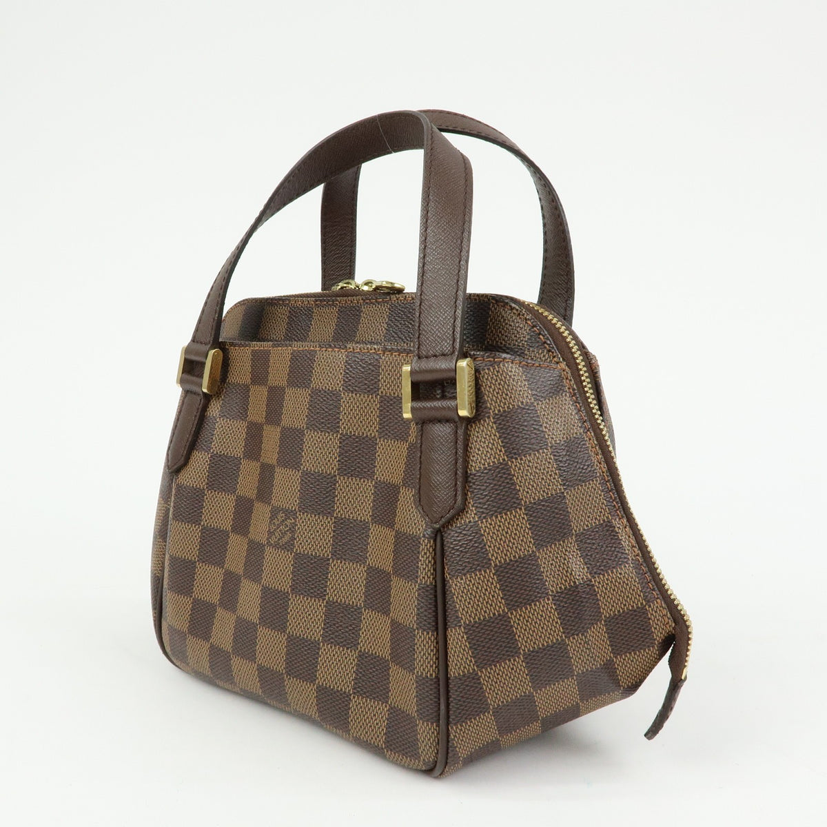 Louis Vuitton Belem Damier Brown Canvas Handbag (Pre-Owned)