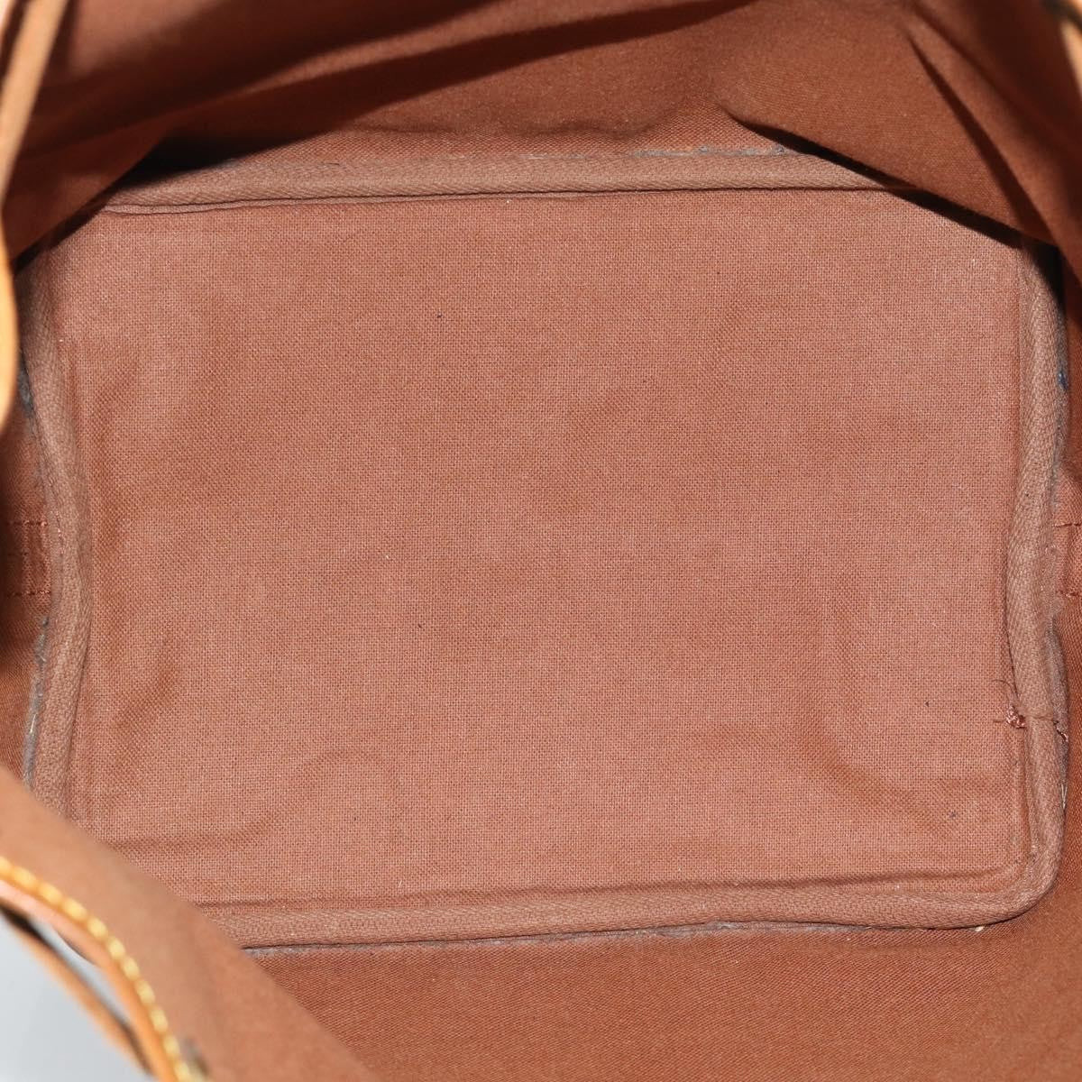 Louis Vuitton Petit Noe Monogram Canvas Brown Canvas Shoulder Bag Bag (Pre-Owned)