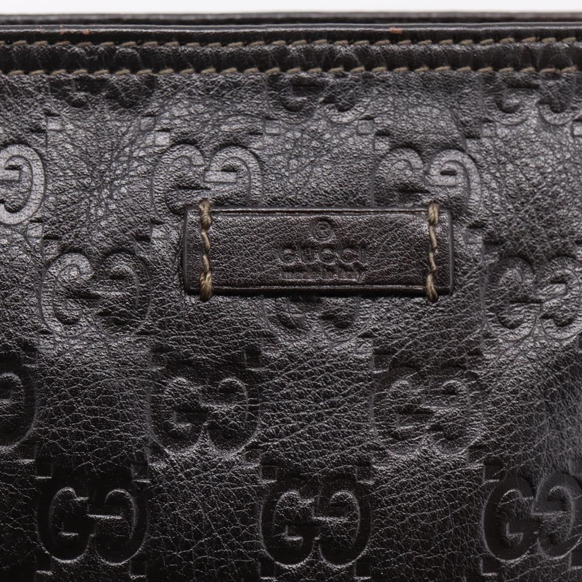 Gucci Crossbody Guccissima Leather Brown Leather Crossbody Bag Bag (Pre-Owned)