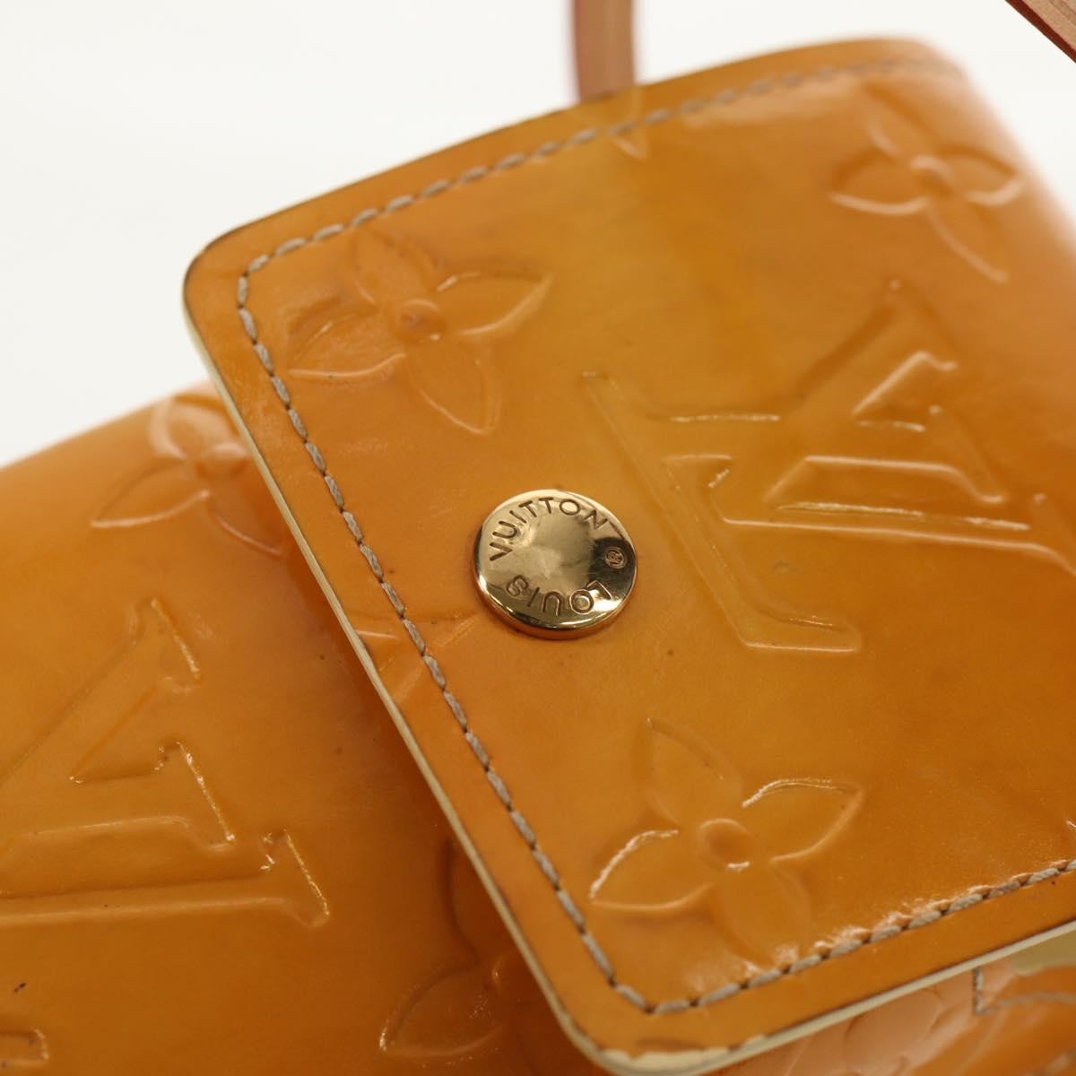 Louis Vuitton Walker Cigarette Case Holder Monogram Vernis Yellow Patent_Leather Clutche & Pouche Bag (Pre-Owned)
