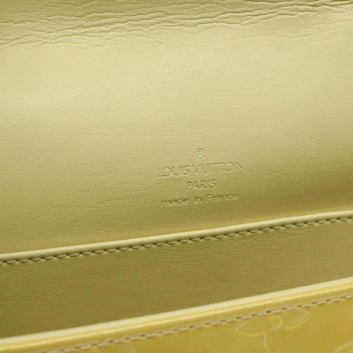 Louis Vuitton Thompson Street Monogram Vernis Yellow Patent_Leather Shoulder Bag Bag (Pre-Owned)
