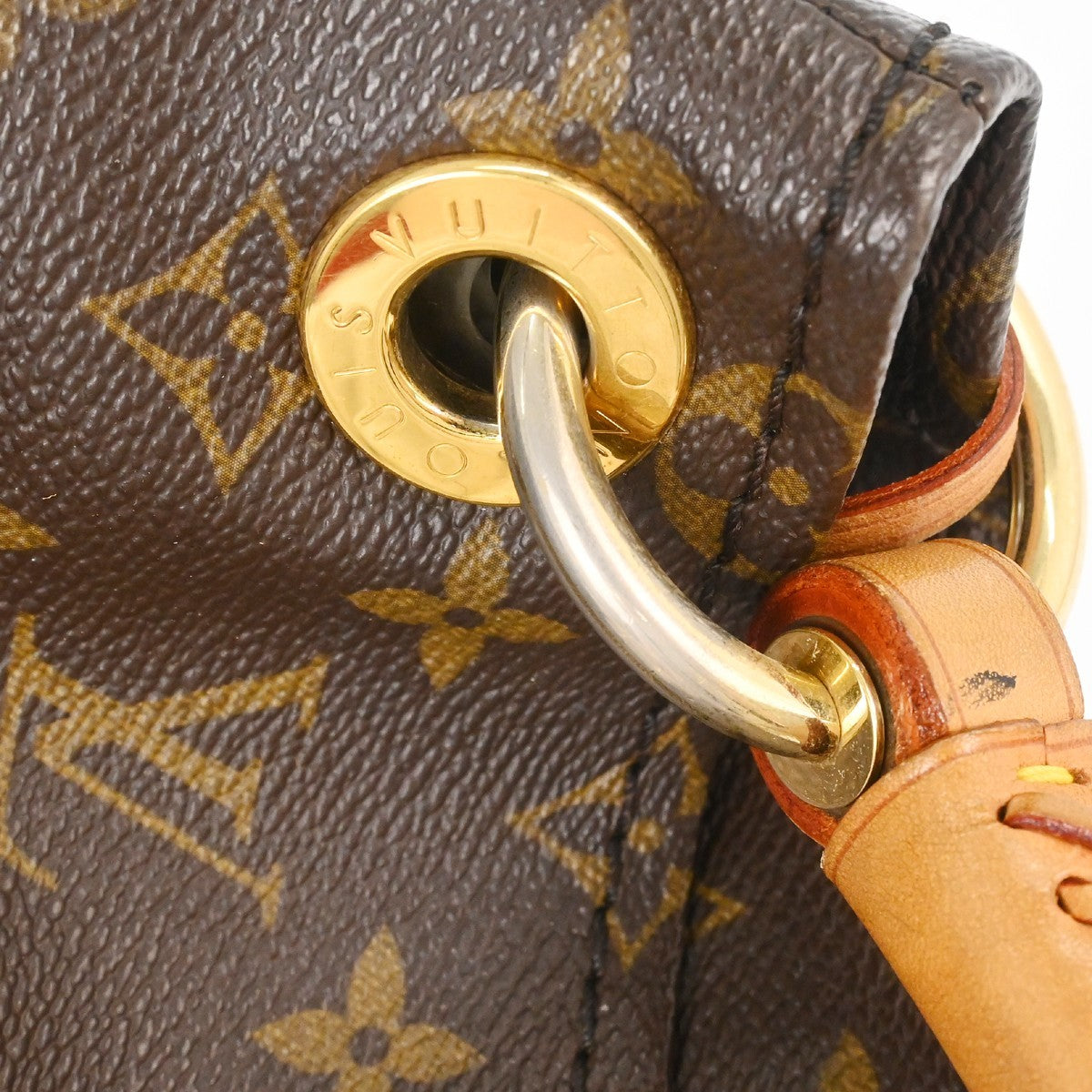 Louis Vuitton Artsy Monogram Canvas Brown Canvas Handbag (Pre-Owned)