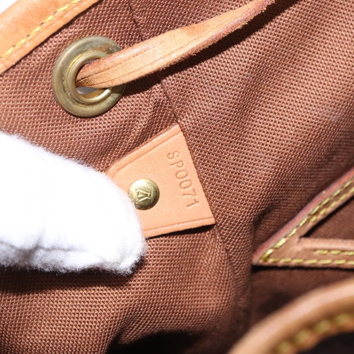 Louis Vuitton Vintage Montsouris Monogram Canvas Brown Canvas Backpack Bag (Pre-Owned)