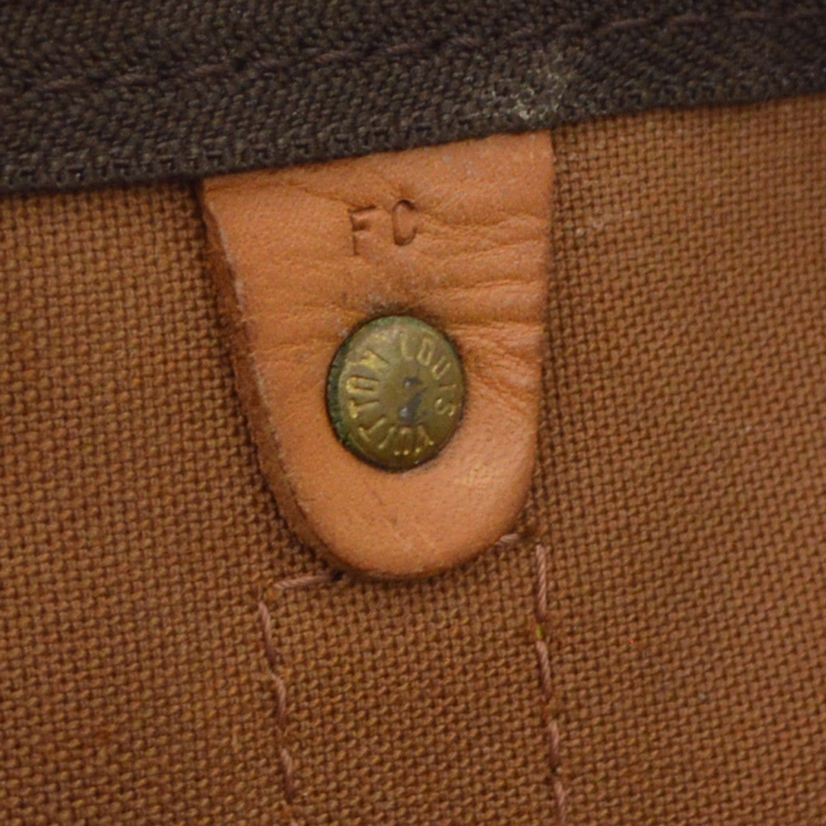 Louis Vuitton Keepall Monogram Brown Canvas Travel Bag Bag (Pre-Owned)