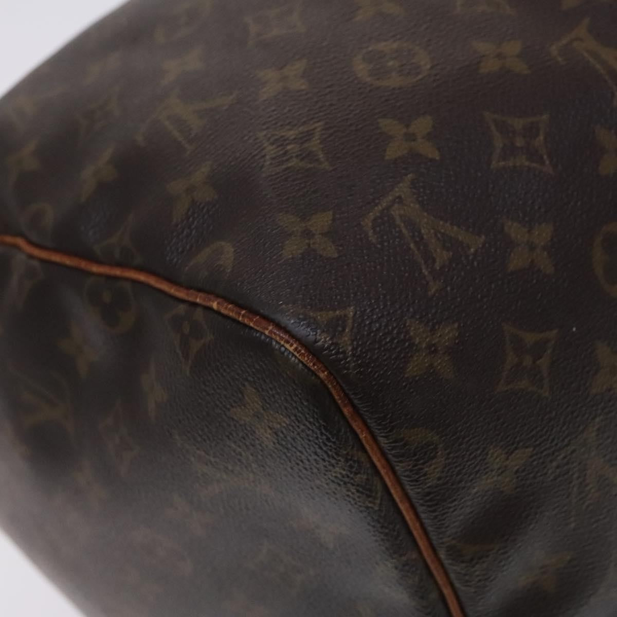 Louis Vuitton Keepall Monogram Canvas Brown Canvas Travel Bag Bag (Pre-Owned)