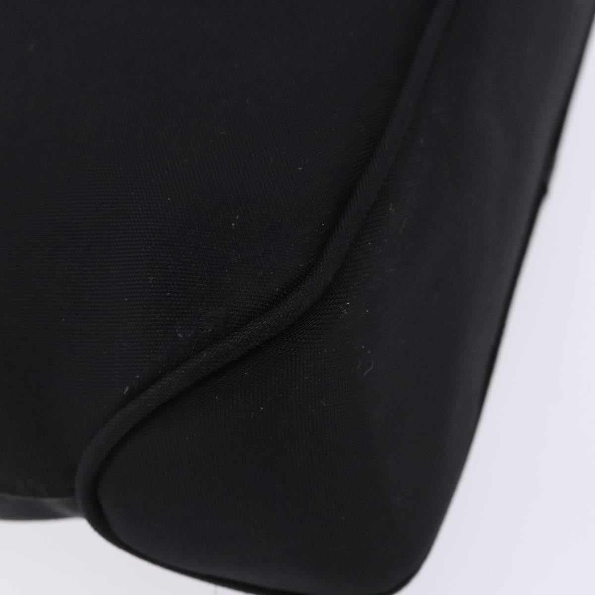 Salvatore Ferragamo Vala Canvas Black Canvas Bag (Pre-Owned)