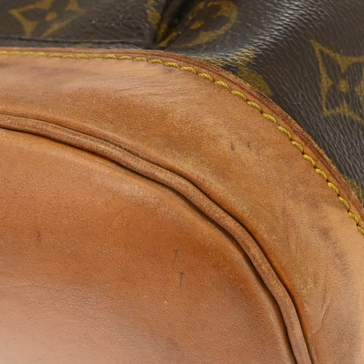 Louis Vuitton Montsouris Monogram Canvas Brown Canvas Backpack Bag (Pre-Owned)