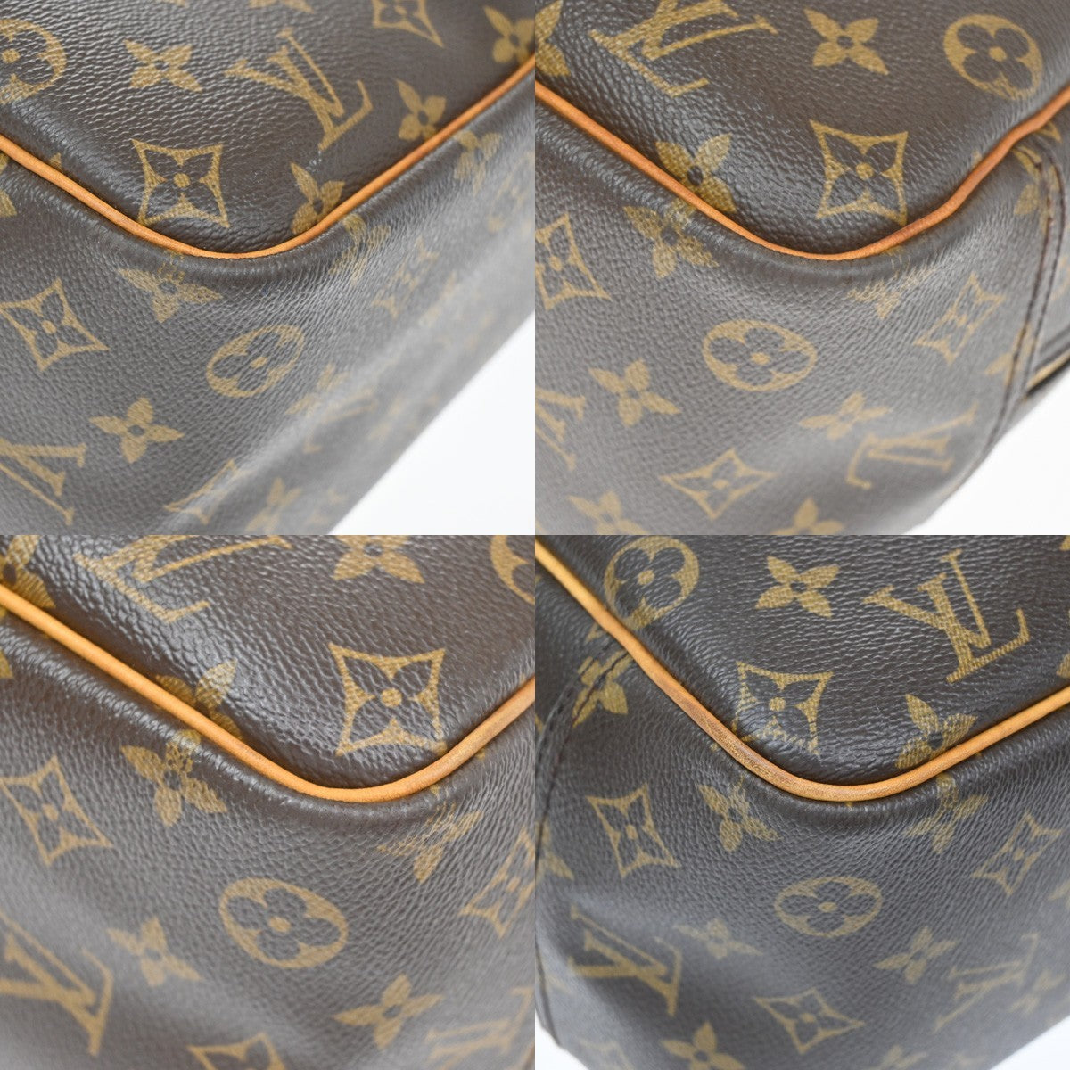 Louis Vuitton Trouville Monogram Canvas Brown Canvas Handbag (Pre-Owned)