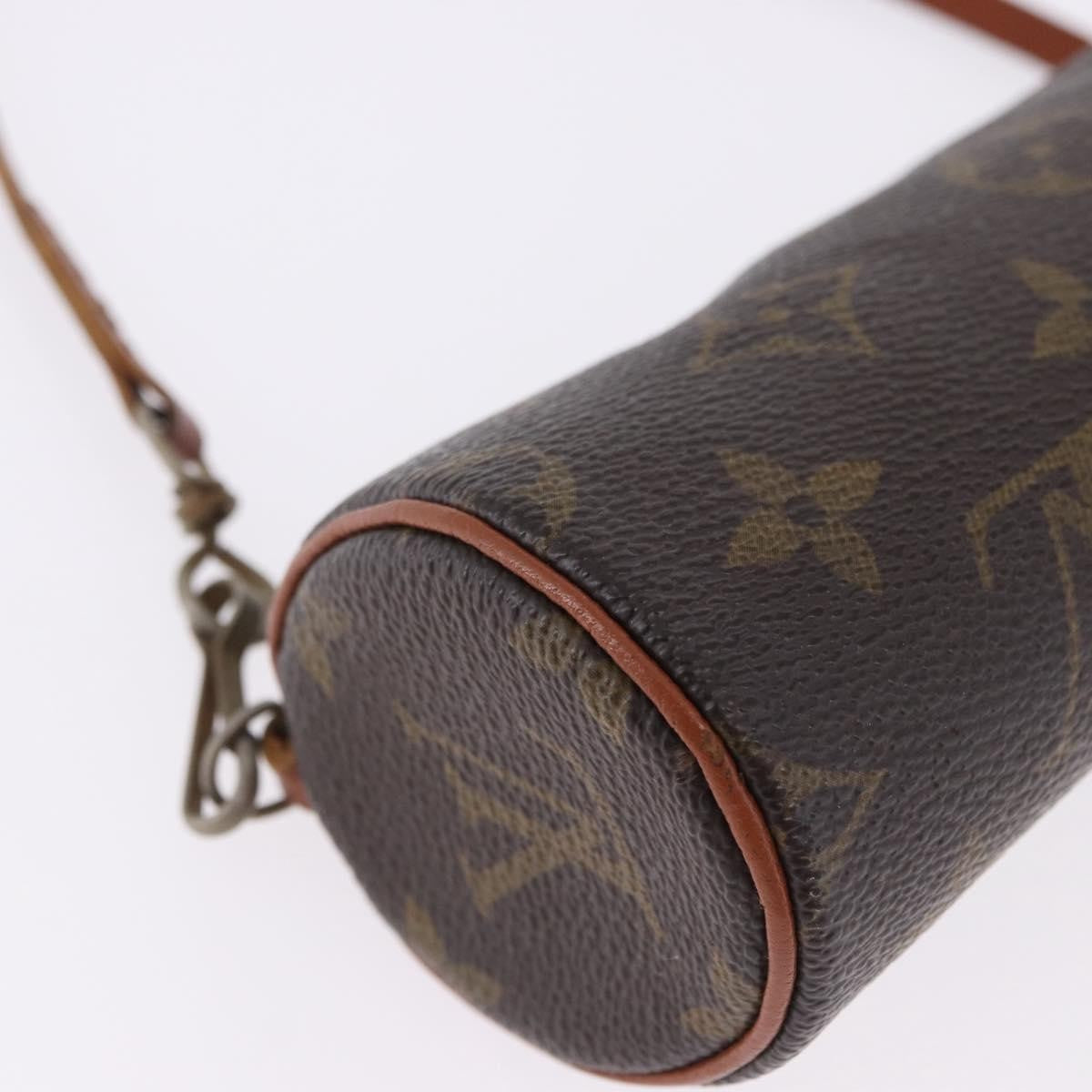 Louis Vuitton Papillon Pochette Monogram Canvas Brown Canvas Clutche & Pouche Bag (Pre-Owned)