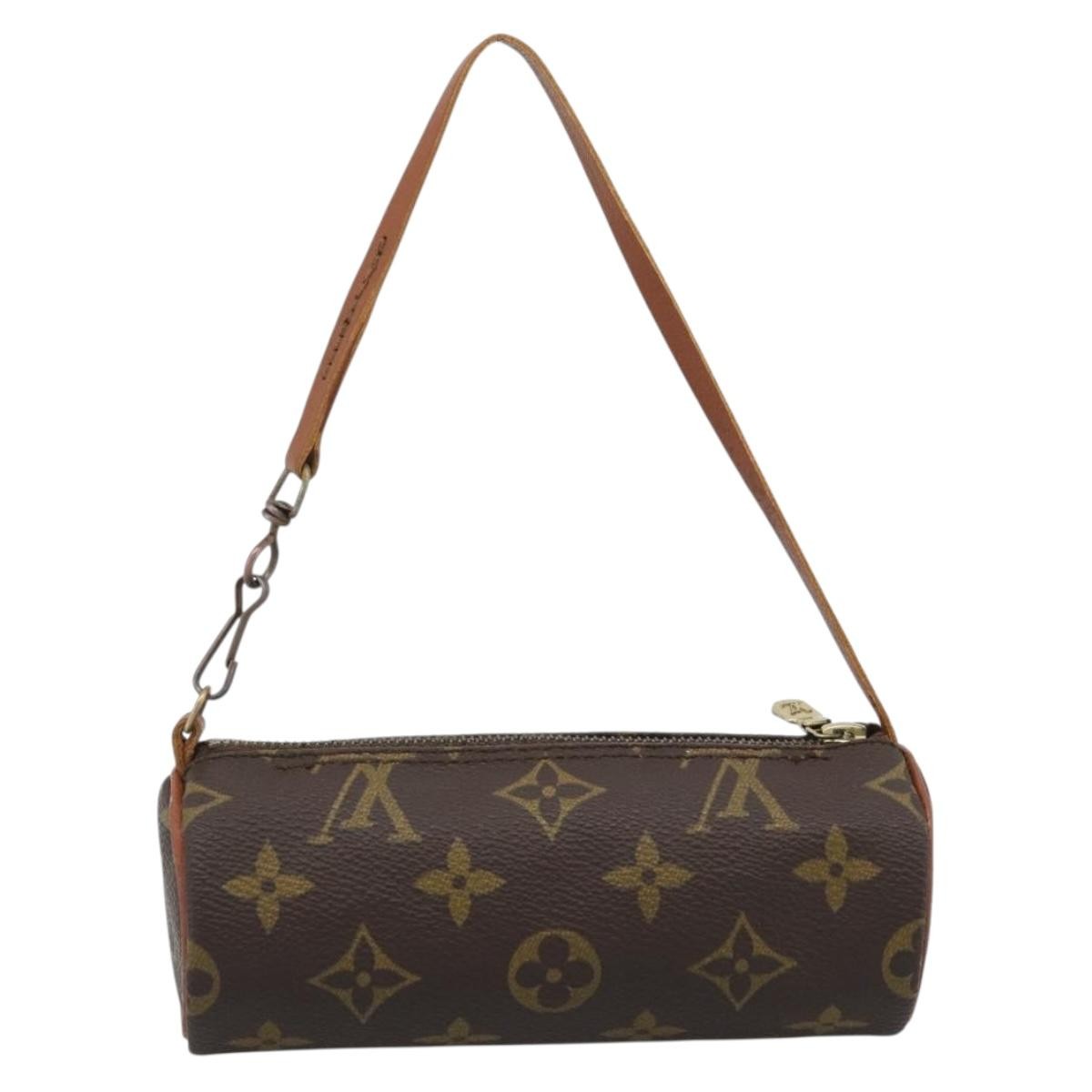 Louis Vuitton Papillon Pochette Monogram Canvas Brown Canvas Clutche & Pouche Bag (Pre-Owned)