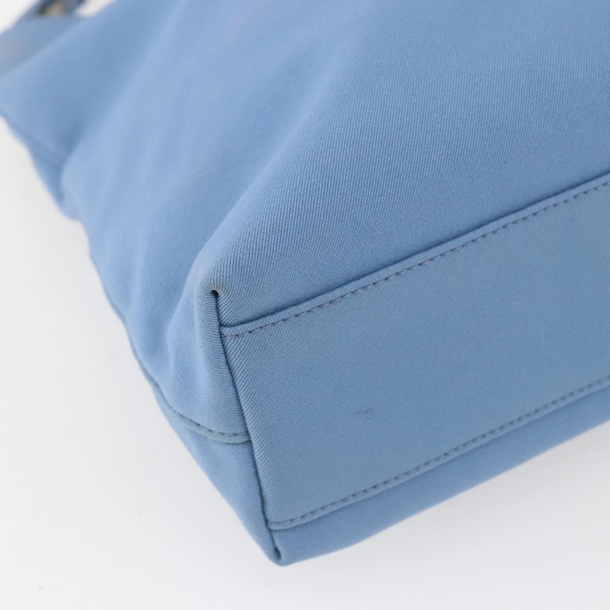 Salvatore Ferragamo Shoulder Nylon Blue Nylon Shoulder Bag Bag (Pre-Owned)