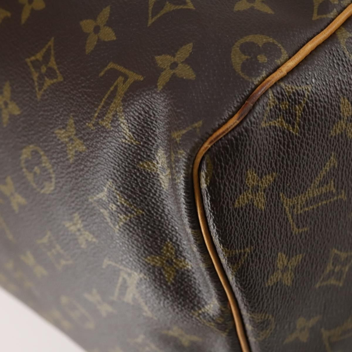 Louis Vuitton Keepall Monogram Canvas Brown Canvas Travel Bag Bag (Pre-Owned)