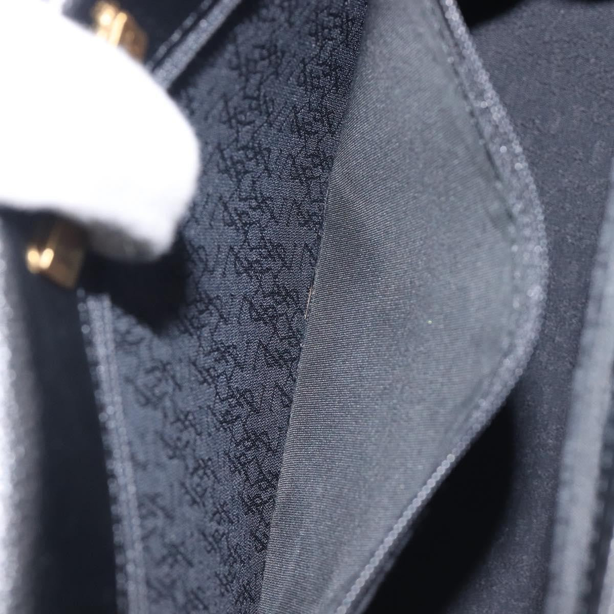 Saint Laurent Handbag Leather Black Leather Handbag (Pre-Owned)