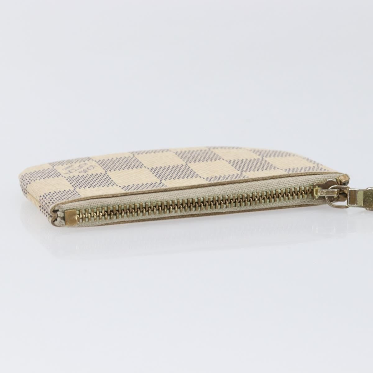 Louis Vuitton Pochette Clés Nm Damier Canvas Beige Canvas Wallets Accessory (Pre-Owned)