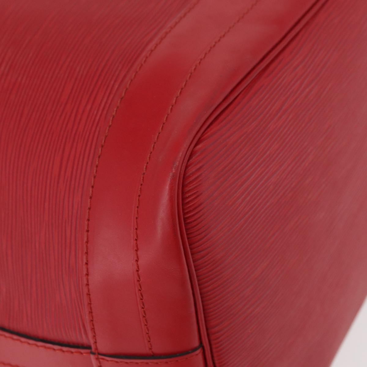Louis Vuitton Noe Leather Red Leather Shoulder Bag Bag (Pre-Owned)