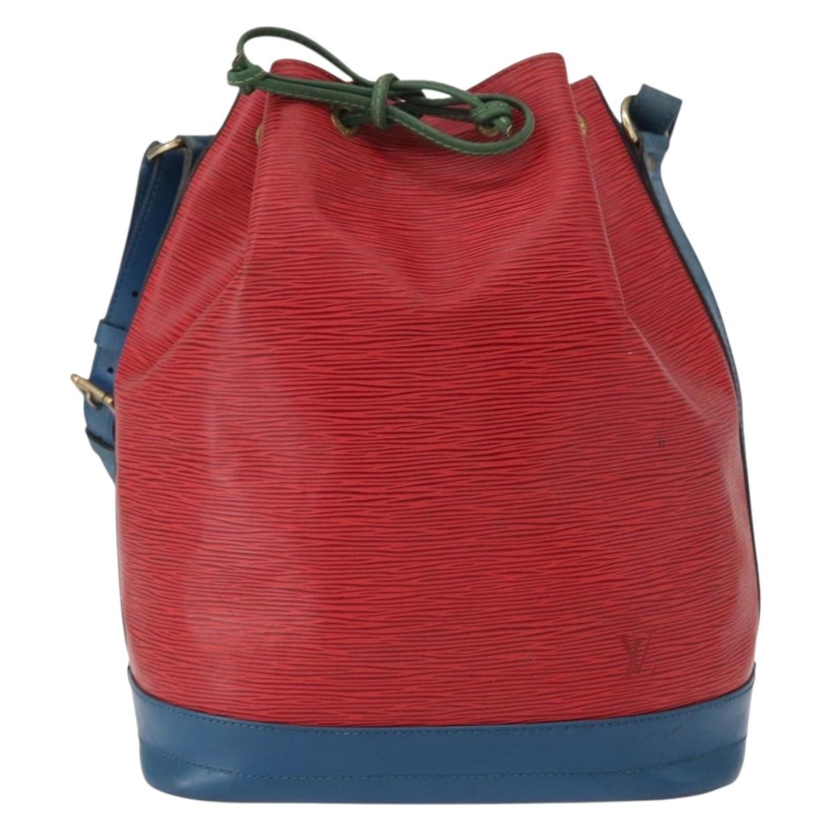 Louis Vuitton Tricolor Noe Epi Leather Red Leather Shoulder Bag Bag (Pre-Owned)
