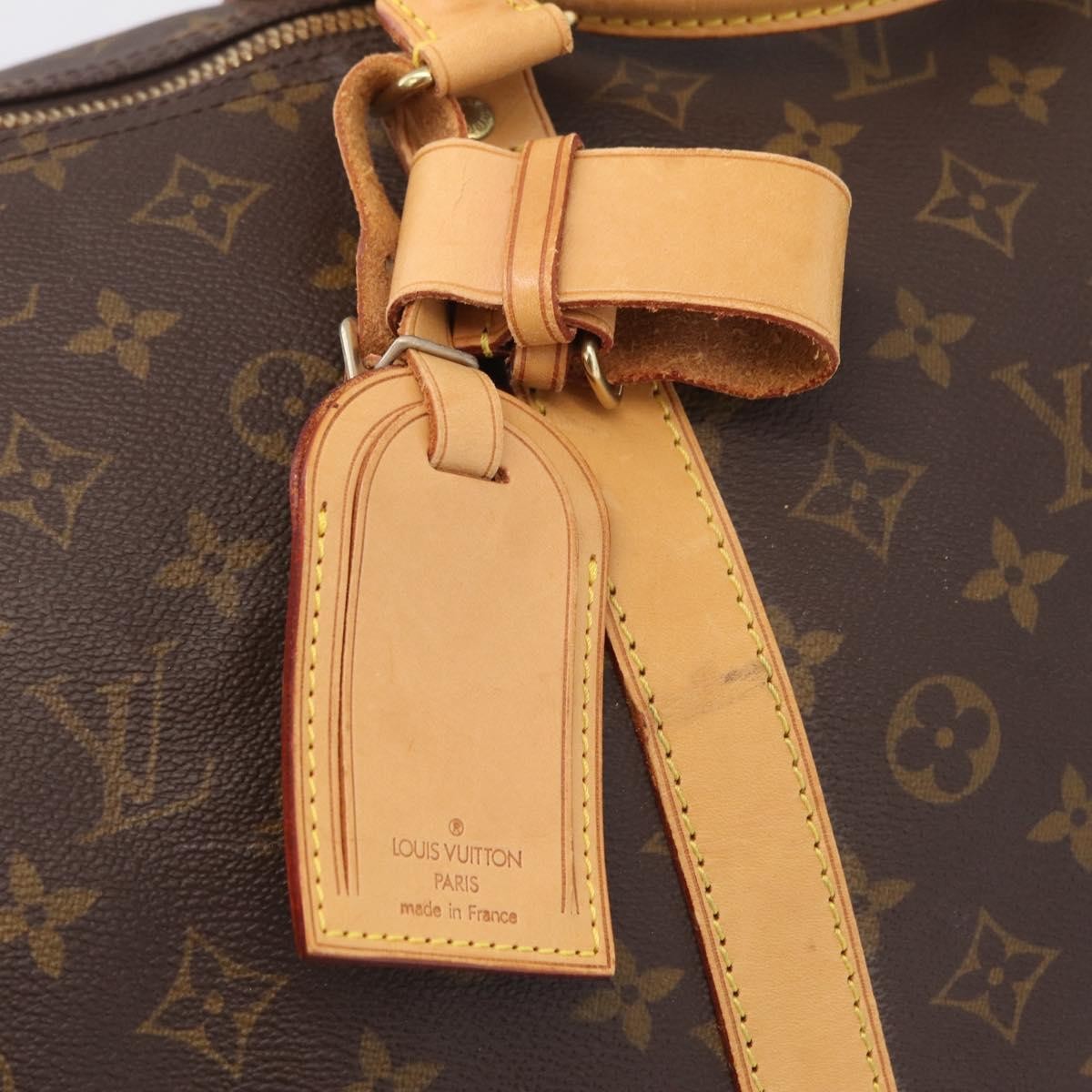 Louis Vuitton Keepall Monogram Canvas Brown Canvas Travel Bag Bag (Pre-Owned)