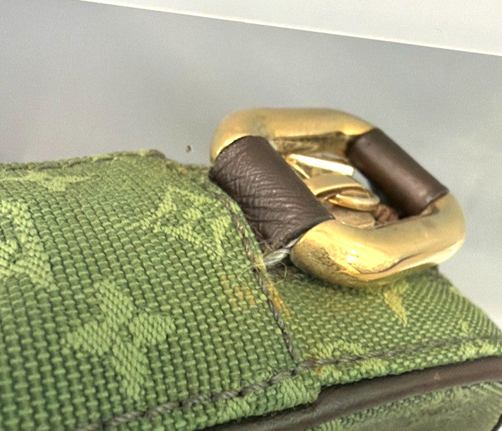 Louis Vuitton Juliette Mini Lin Khaki Canvas Crossbody Bag Bag (Pre-Owned)