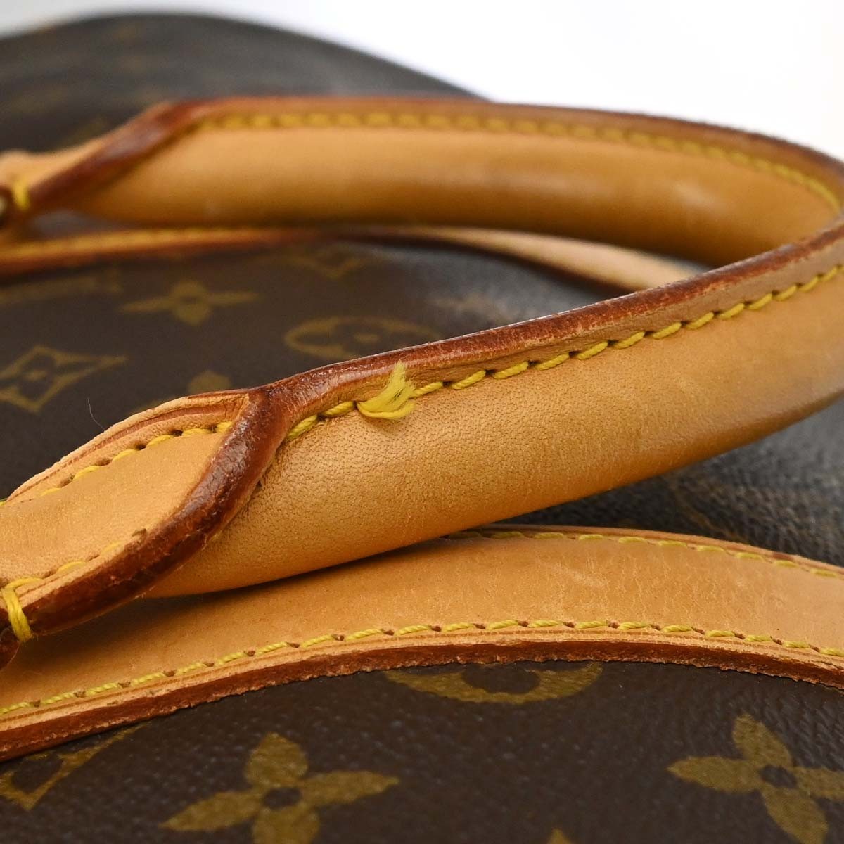 Louis Vuitton Keepall Bandouliere Monogram Canvas Brown Canvas Travel Bag Bag (Pre-Owned)