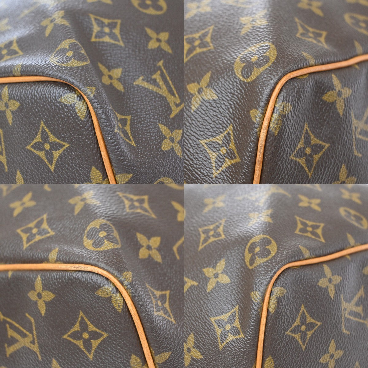 Louis Vuitton Keepall Monogram Canvas Brown Canvas Travel Bag Bag (Pre-Owned)