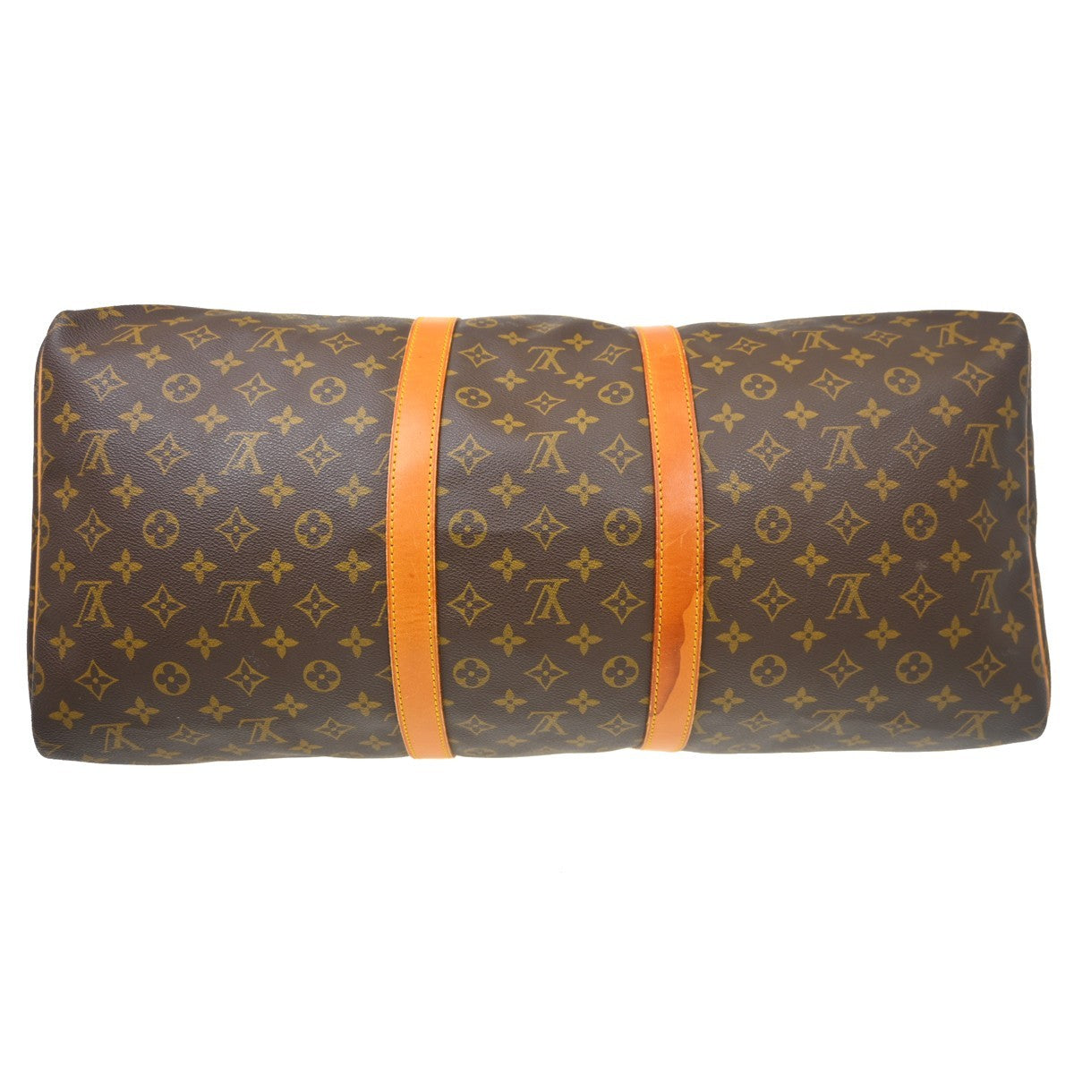 Louis Vuitton Keepall Monogram Canvas Brown Canvas Travel Bag Bag (Pre-Owned)