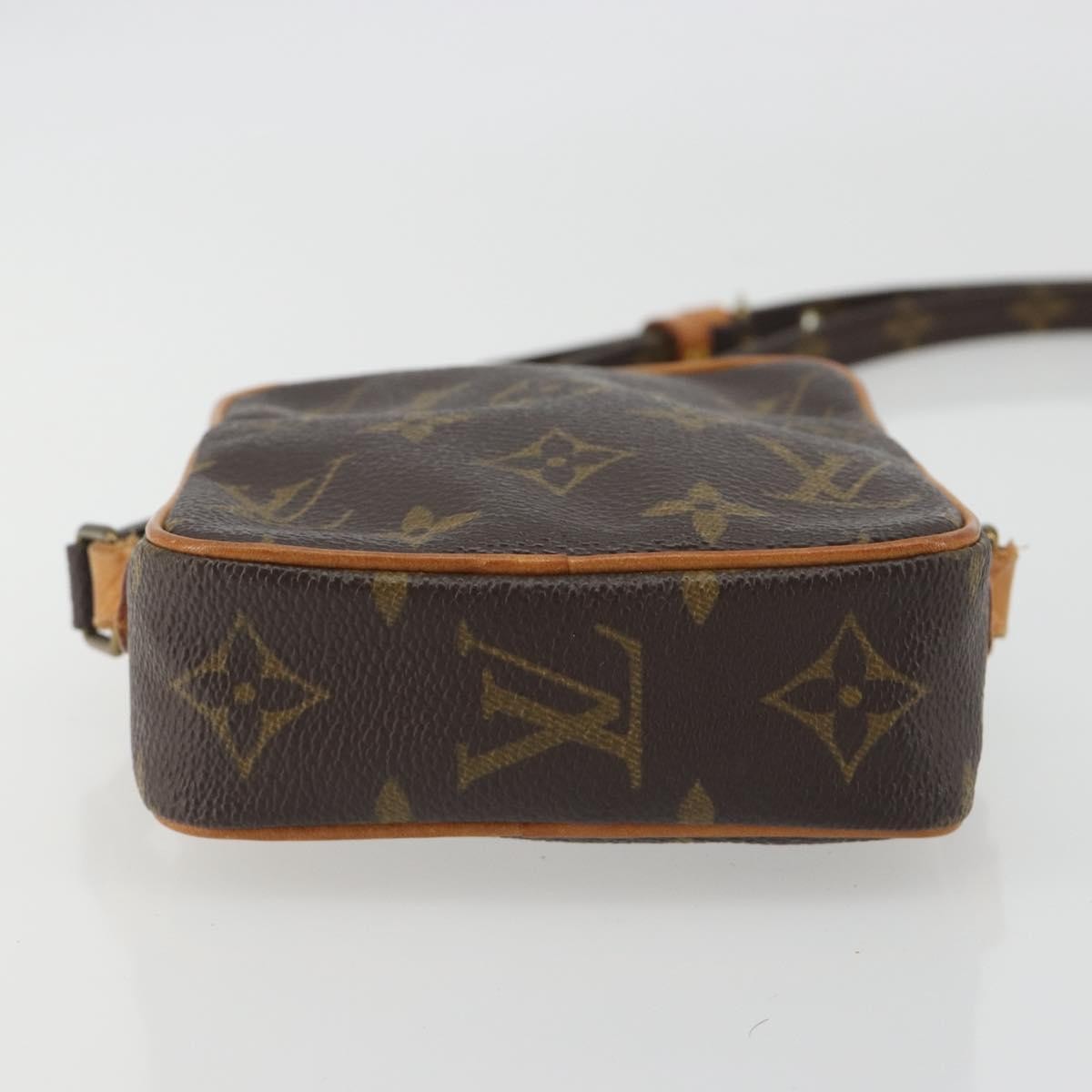 Louis Vuitton Danube Limited Edition Comic Trunk Printed Monogram Eclipse Canvas Brown Canvas Shoulder Bag Bag (Pre-Owned)
