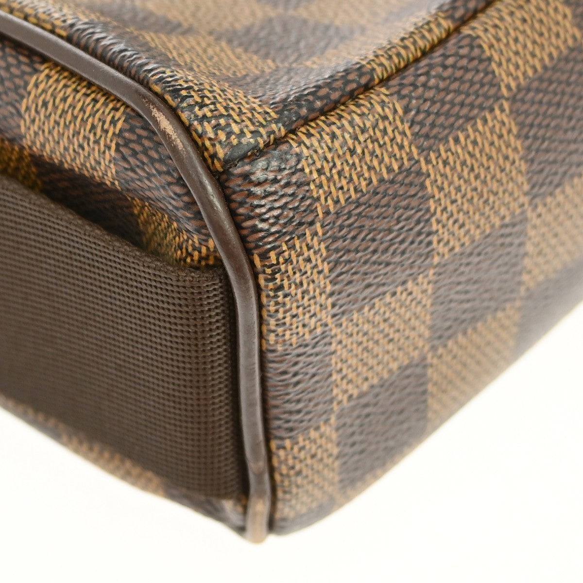 Louis Vuitton Olav Damier Ebene Brown Canvas Shoulder Bag Bag (Pre-Owned)
