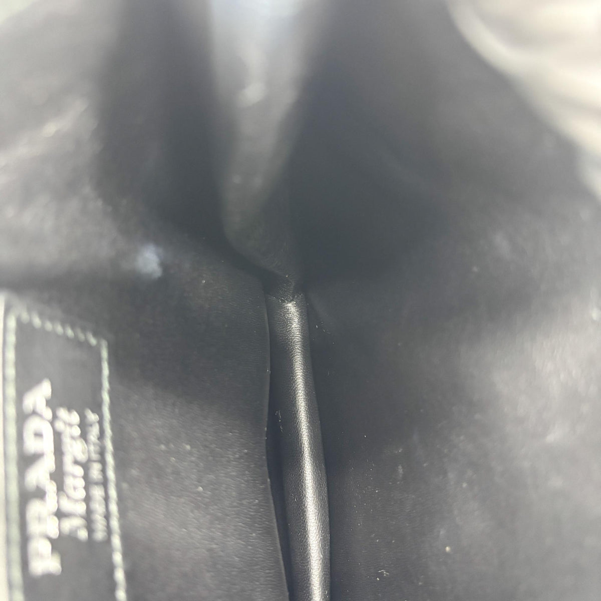 Prada Margit Calf Leather Black Calfskin Shoulder Bag Bag (Pre-Owned)