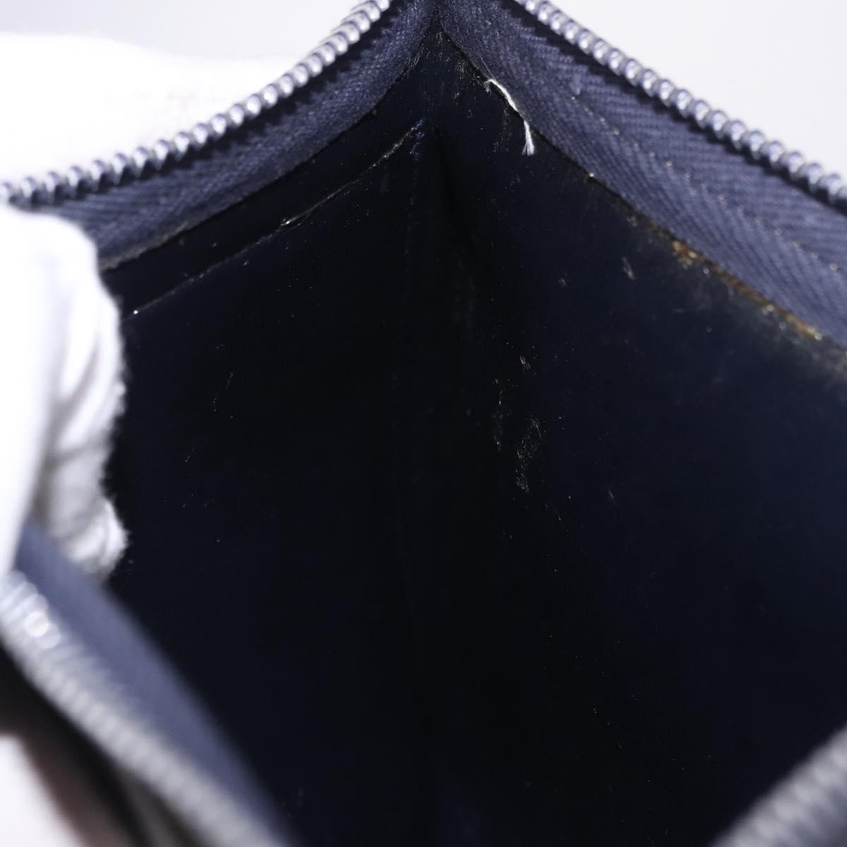 Christian Dior Trotter Shoulder Canvas Navy Canvas Handbag (Pre-Owned)