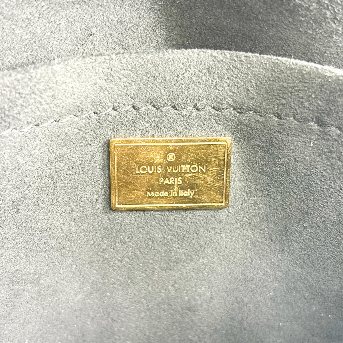 Louis Vuitton Spring Street Nm Monogram Vernis With Monogram Canvas And Epi Leather Black Patent_Leather Handbag (Pre-Owned)