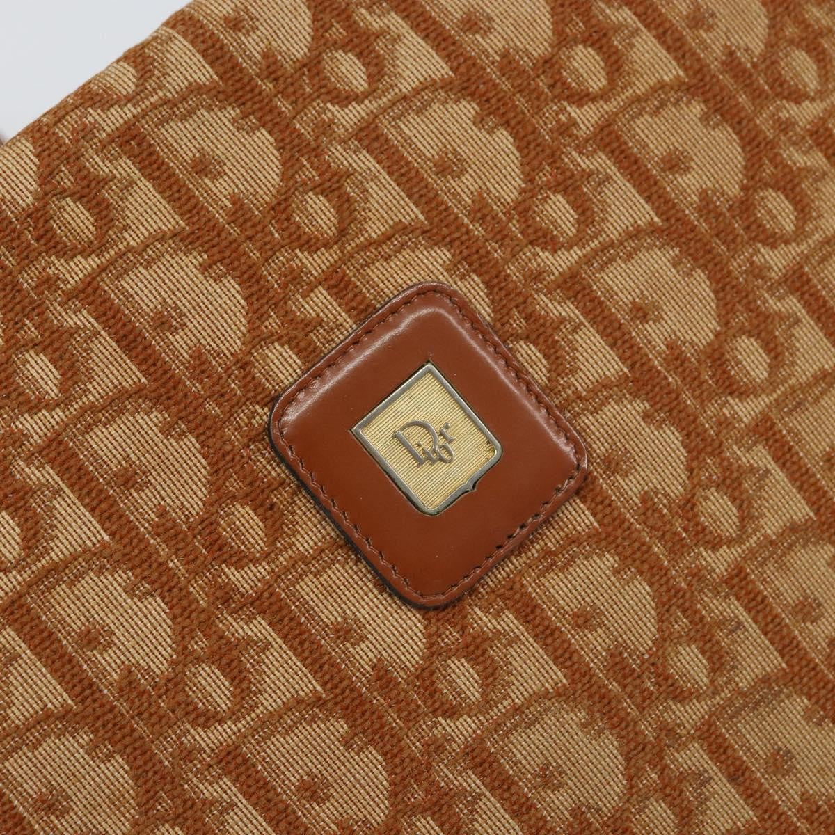 Christian Dior Vintage Trotter Canvas Brown Canvas Shoulder Bag Bag (Pre-Owned)