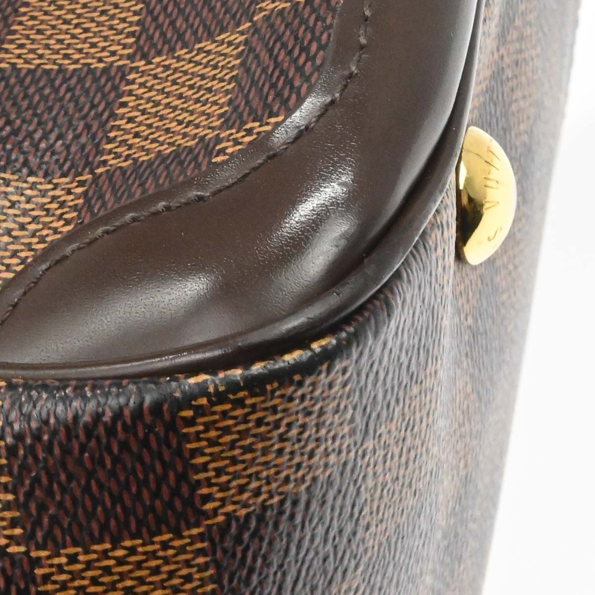 Louis Vuitton Verona Damier Brown Canvas Handbag (Pre-Owned)