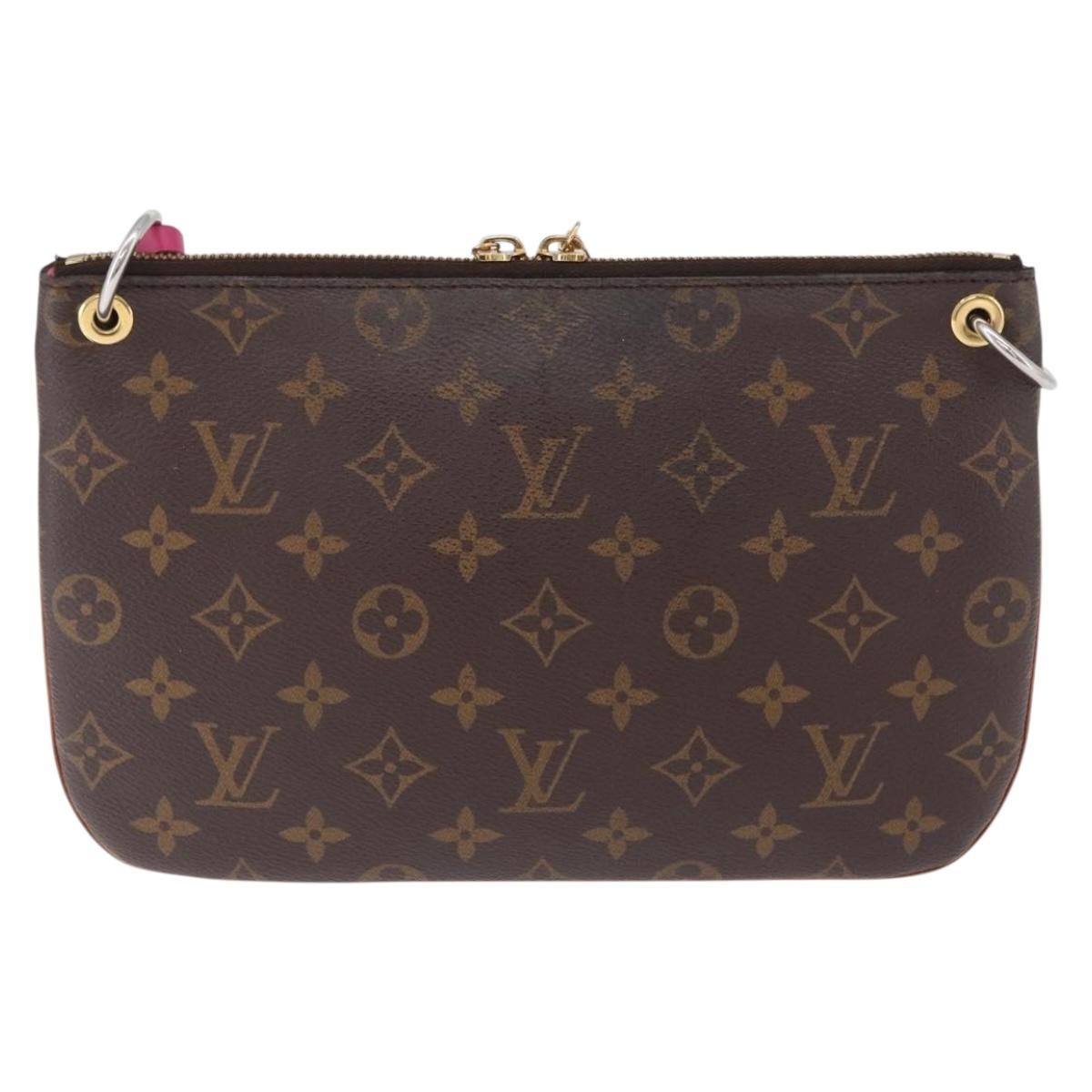 Louis Vuitton Lorette Monogram Canvas Brown Canvas Handbag (Pre-Owned)