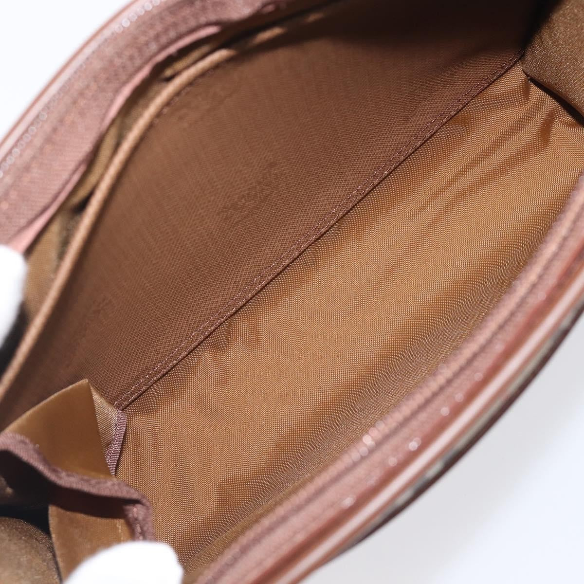 Burberry Nova Check Pochette Canvas Beige Canvas Clutche & Pouche Bag (Pre-Owned)