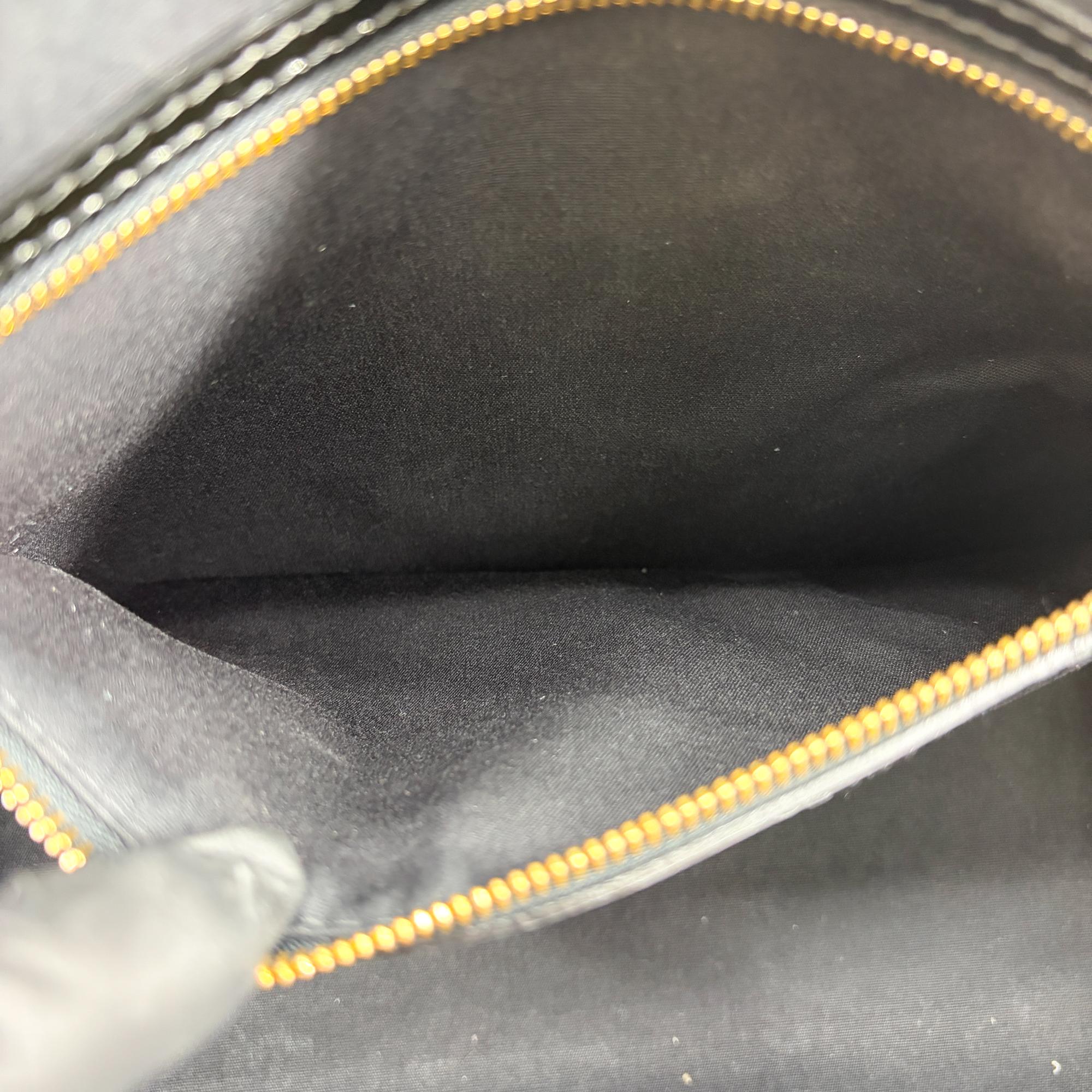 Louis Vuitton Brea Nm Monogram Vernis Black Patent_Leather Handbag (Pre-Owned)