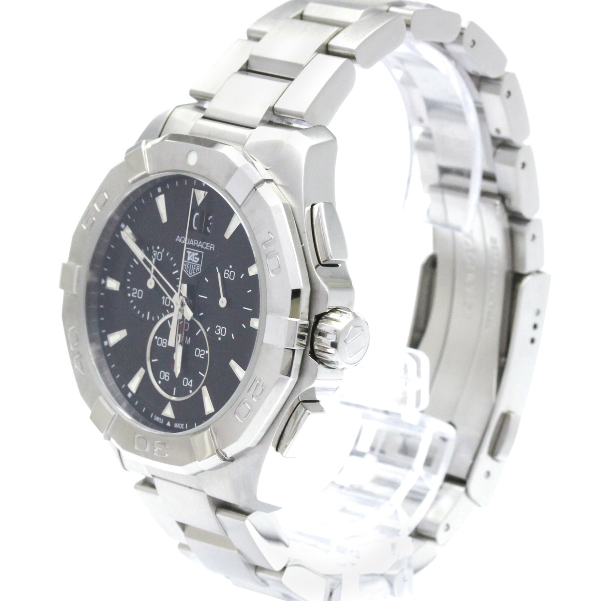 Tag Heuer Aquaracer 300M Chronograph Quartz Stainless Steel Watch (Pre-Owned)