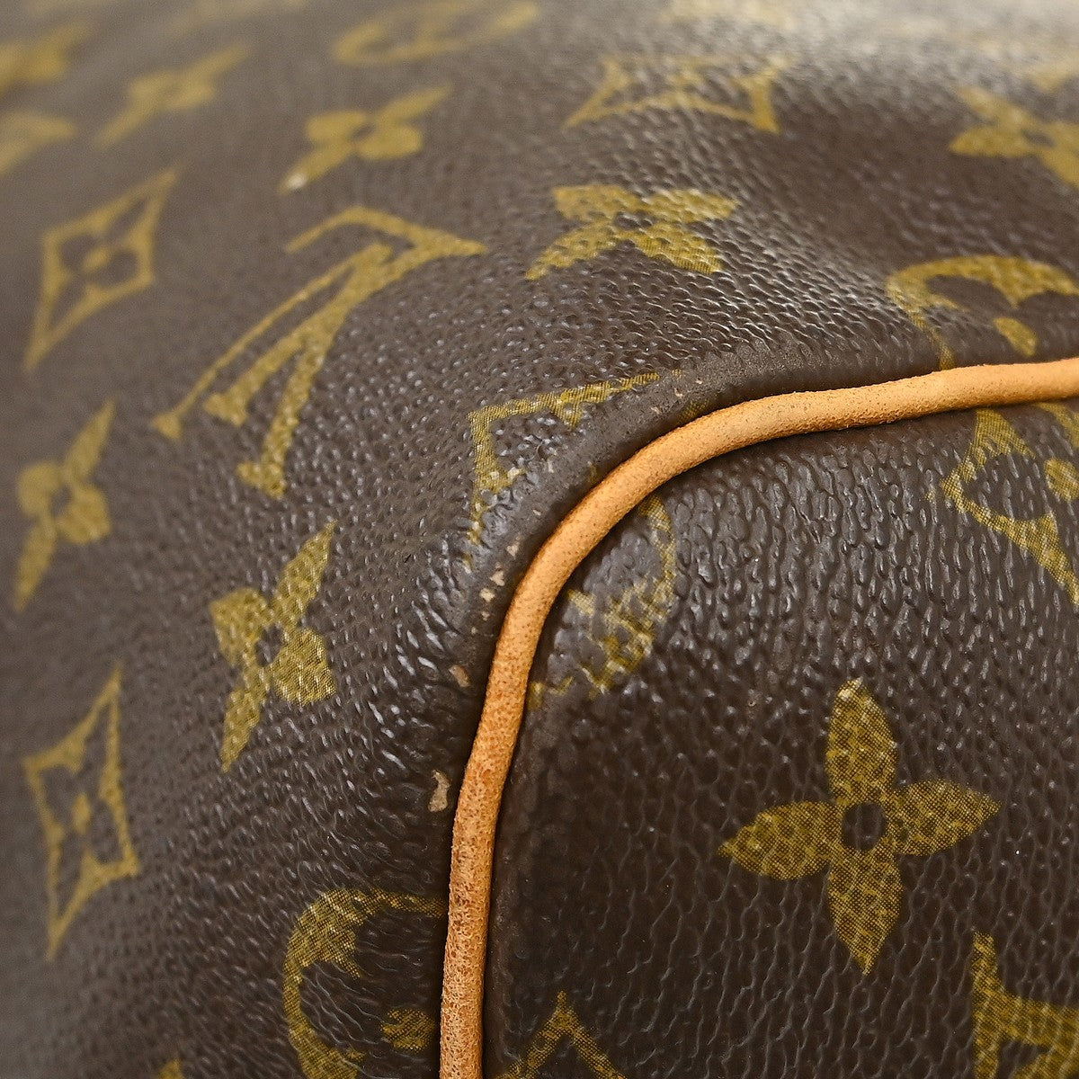 Louis Vuitton Keepall Monogram Canvas Brown Canvas Travel Bag Bag (Pre-Owned)