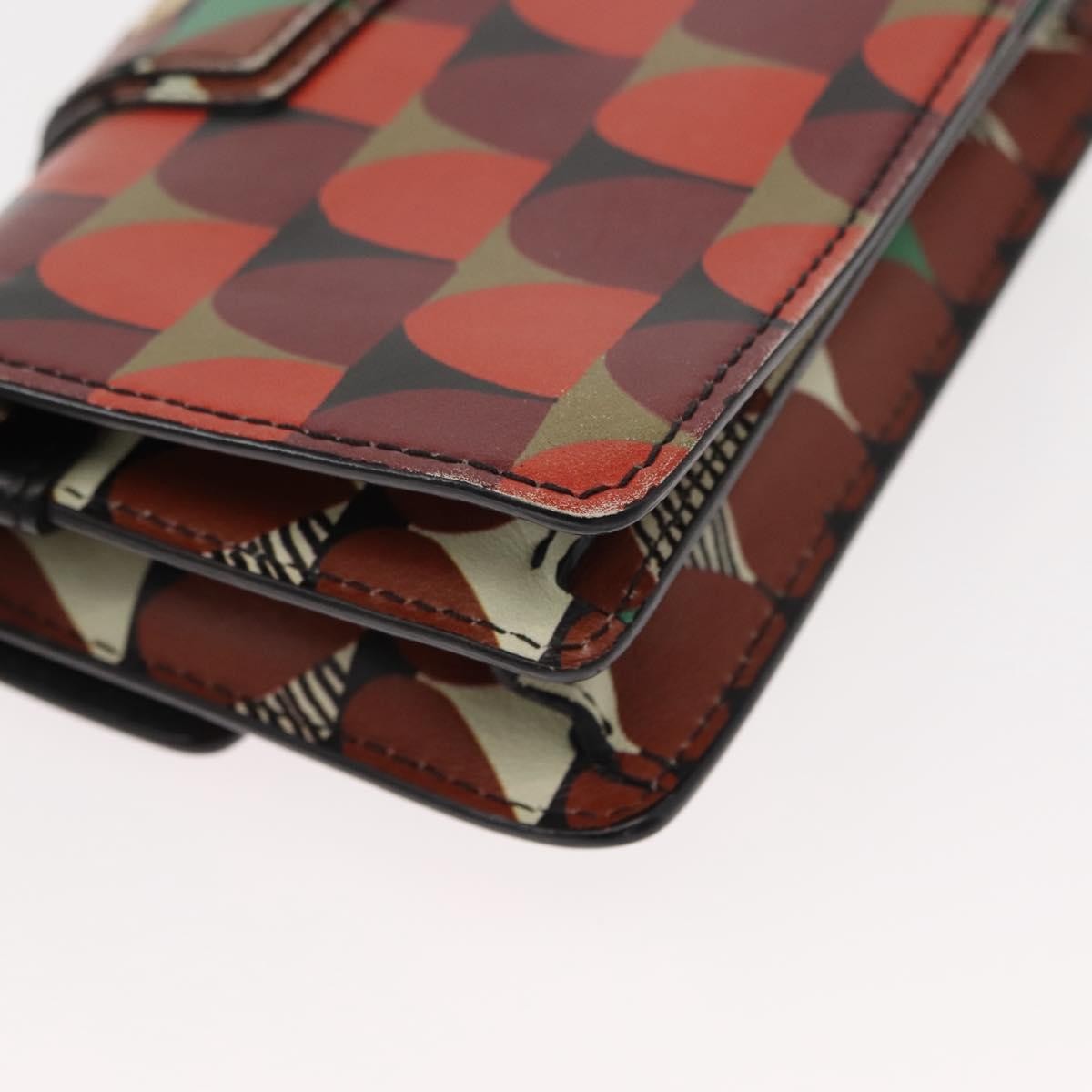 Valentino Garavani Glam Lock Printed Leather Multicolour Leather Shoulder Bag Bag (Pre-Owned)