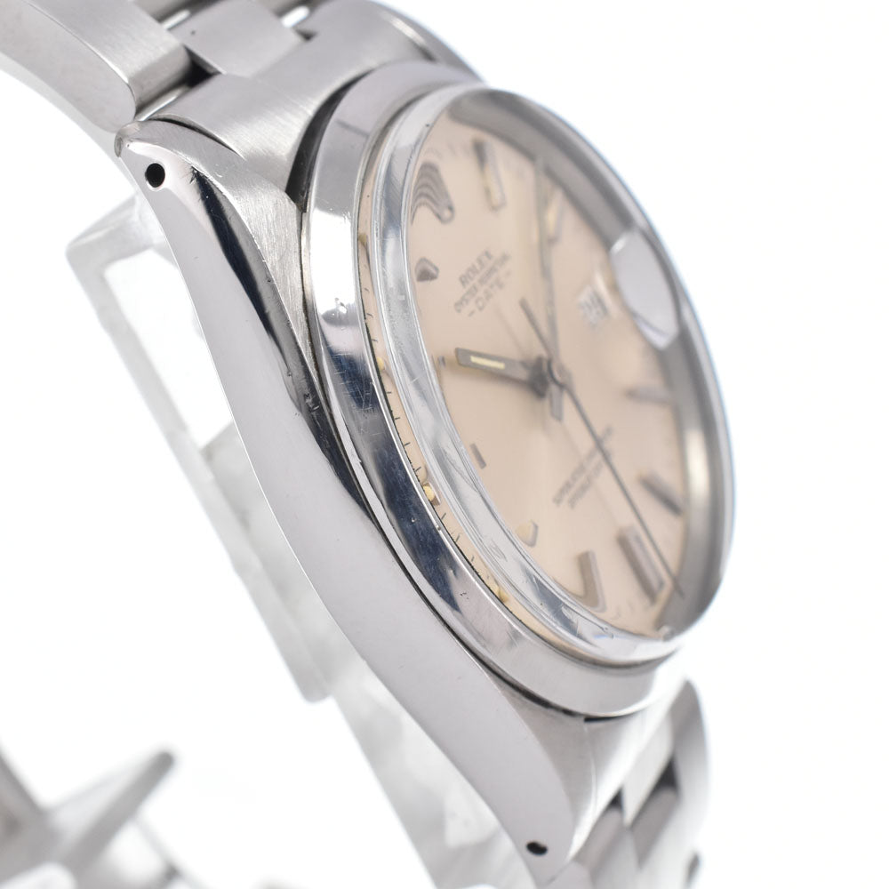 Rolex Oyster Perpetual Date Automatic Stainless Steel And Yellow Gold With Diamond Markers Watch (Pre-Owned)