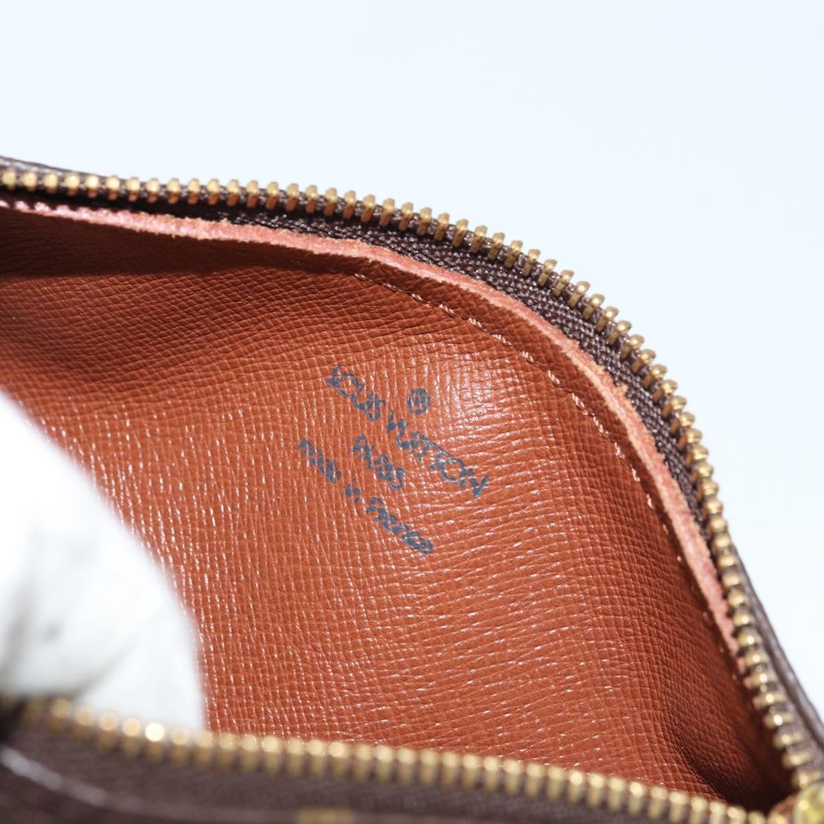 Louis Vuitton Papillon Pochette Monogram Canvas Brown Canvas Clutche & Pouche Bag (Pre-Owned)