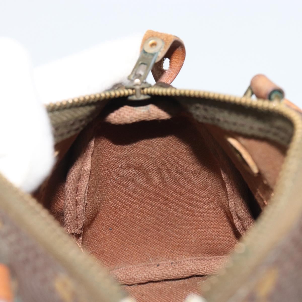 Louis Vuitton Speedy Mini Hl Monogram Canvas Brown Canvas Handbag (Pre-Owned)