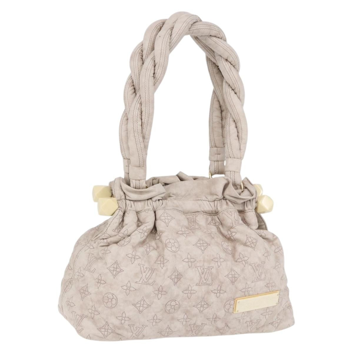 Louis Vuitton Olympe Stratus Limited Edition Monogram Lambskin Beige Leather Handbag (Pre-Owned)