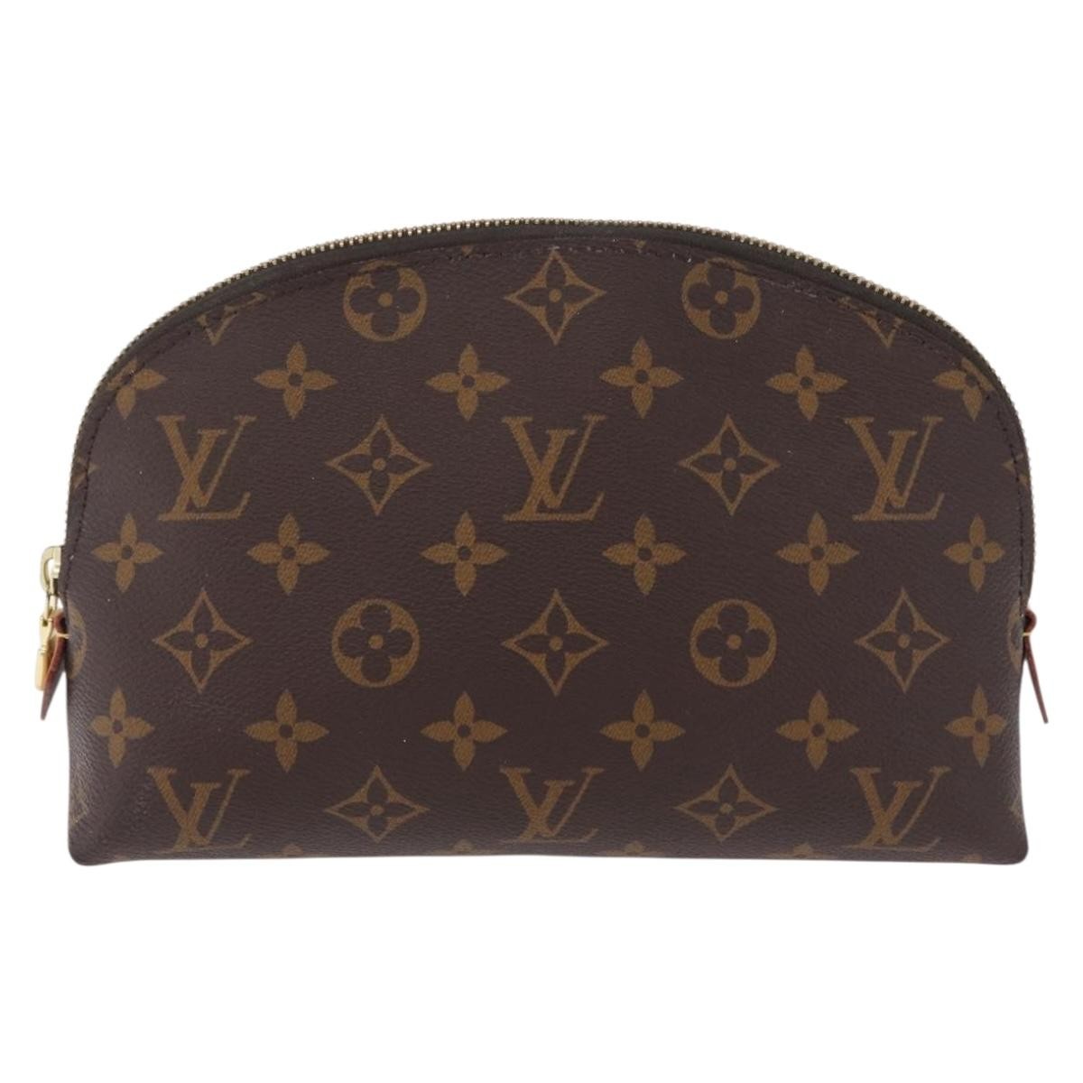 Louis Vuitton Cosmetic Monogram Canvas Brown Canvas Toiletry Case Accessory (Pre-Owned)