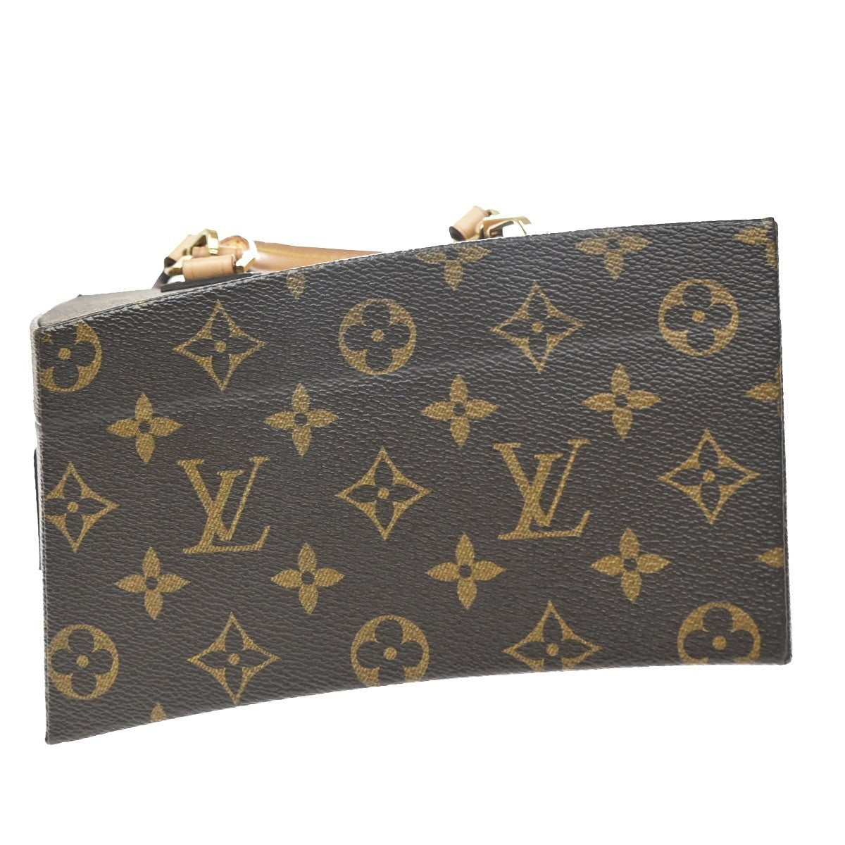 Louis Vuitton Frank Gehry Twisted Box Monogram Canvas Brown Canvas Handbag (Pre-Owned)