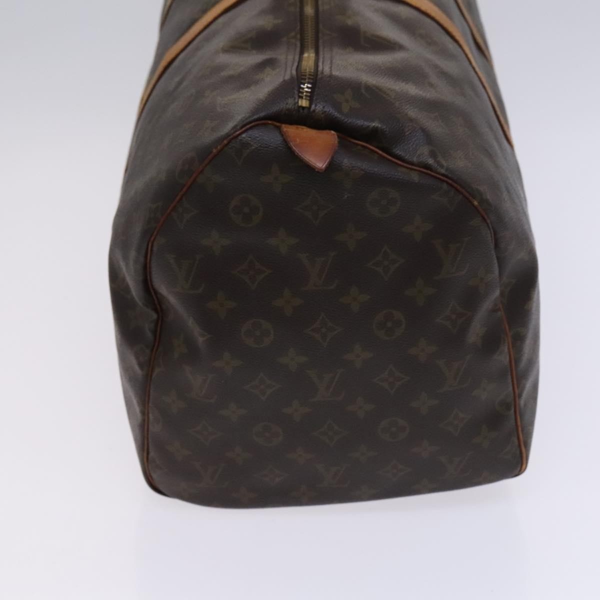 Louis Vuitton Keepall Monogram Canvas Brown Canvas Travel Bag Bag (Pre-Owned)