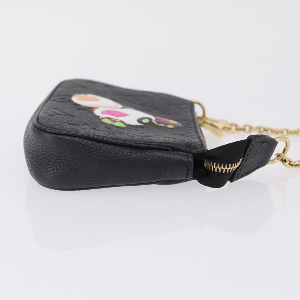 Louis Vuitton Pochette Accessoires Monogram Empreinte Leather Black Leather Clutche & Pouche Bag (Pre-Owned)