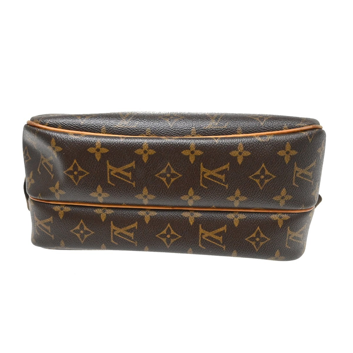 Louis Vuitton Reporter Monogram Canvas Brown Canvas Shoulder Bag Bag (Pre-Owned)