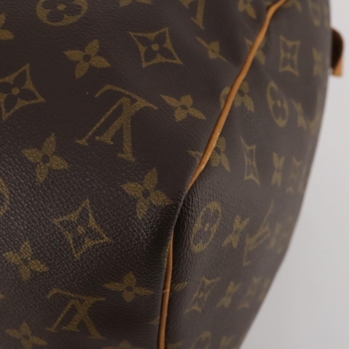 Louis Vuitton Keepall Monogram Canvas Brown Canvas Travel Bag Bag (Pre-Owned)