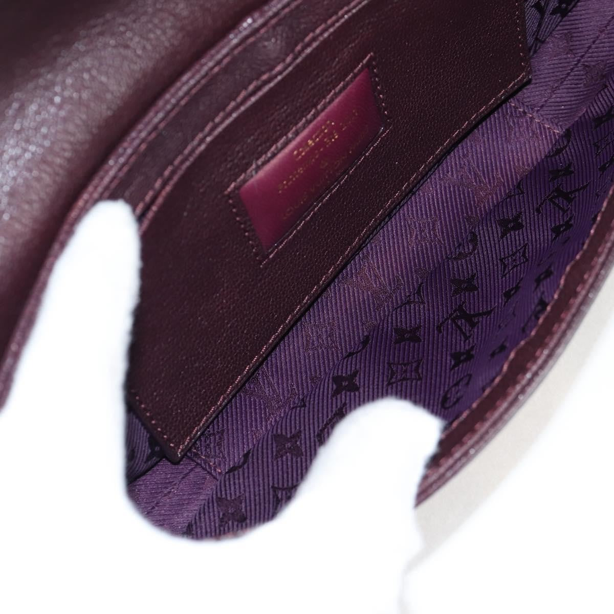 Louis Vuitton Avant Garde Pochette Leather With Suede Brown Leather Bag (Pre-Owned)